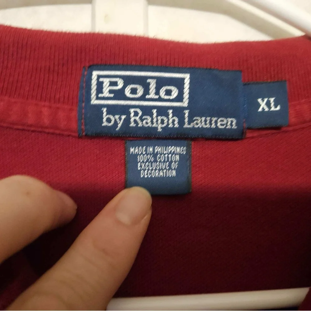Ralph‎ Lauren Deep Red Polo Shirt